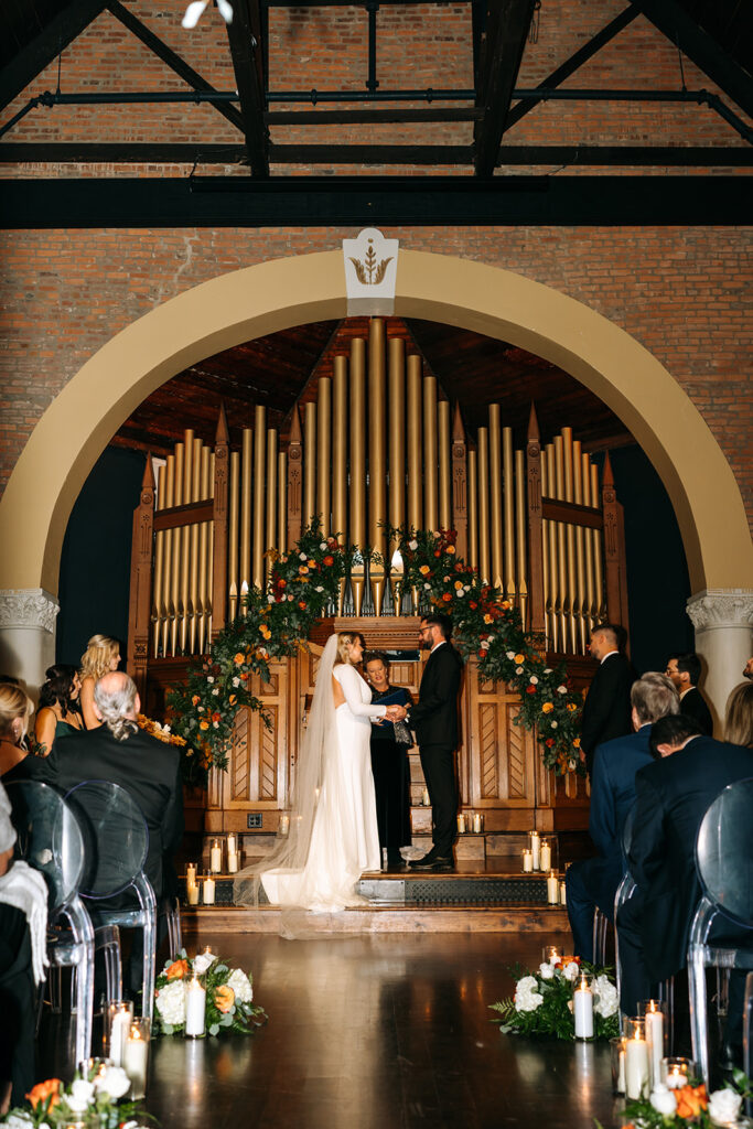 clementine wedding ceremony