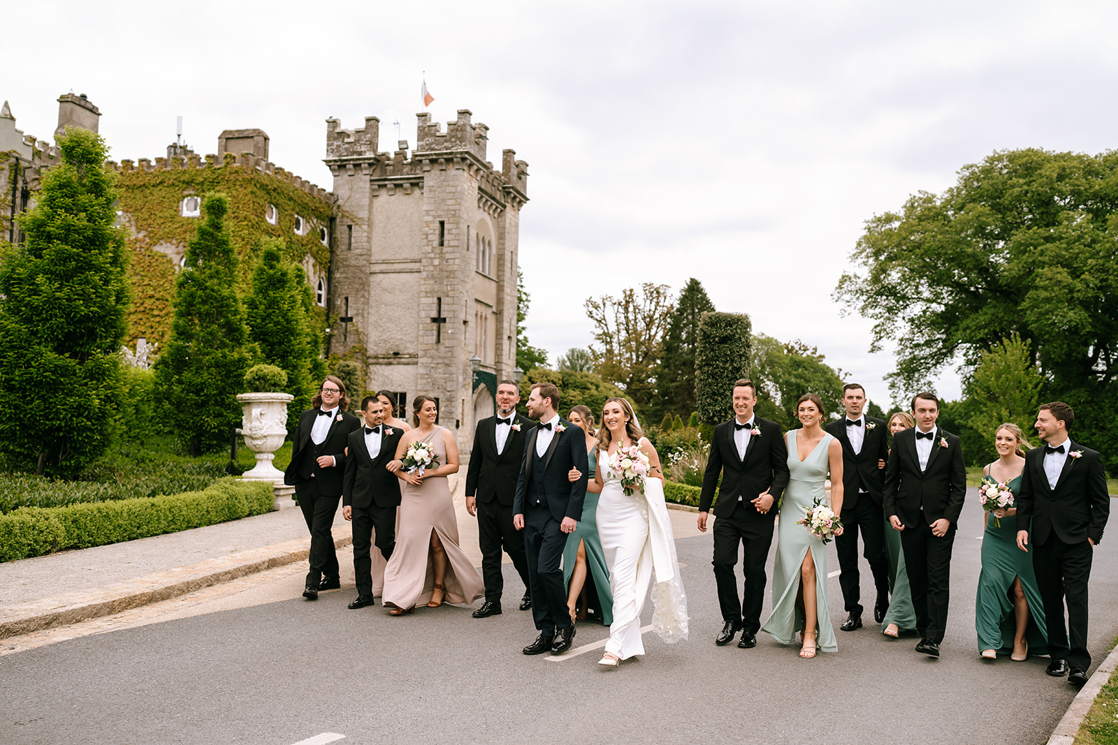 Dreamy Ireland Wedding outside of Dublin at the stunning Cabra Castle