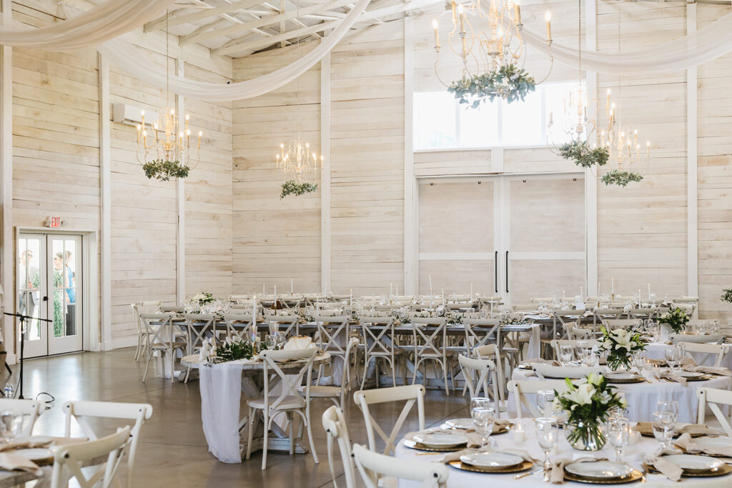 white dove barn wedding