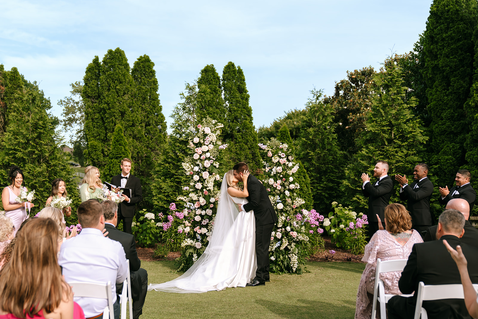 hermitage golf course wedding ceremony