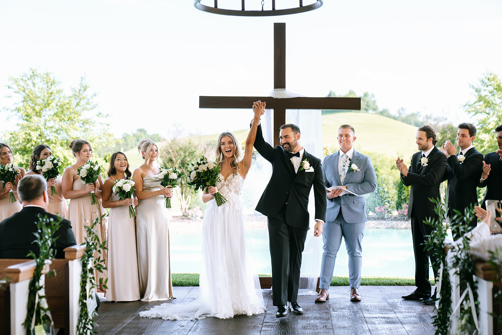 white dove barn wedding