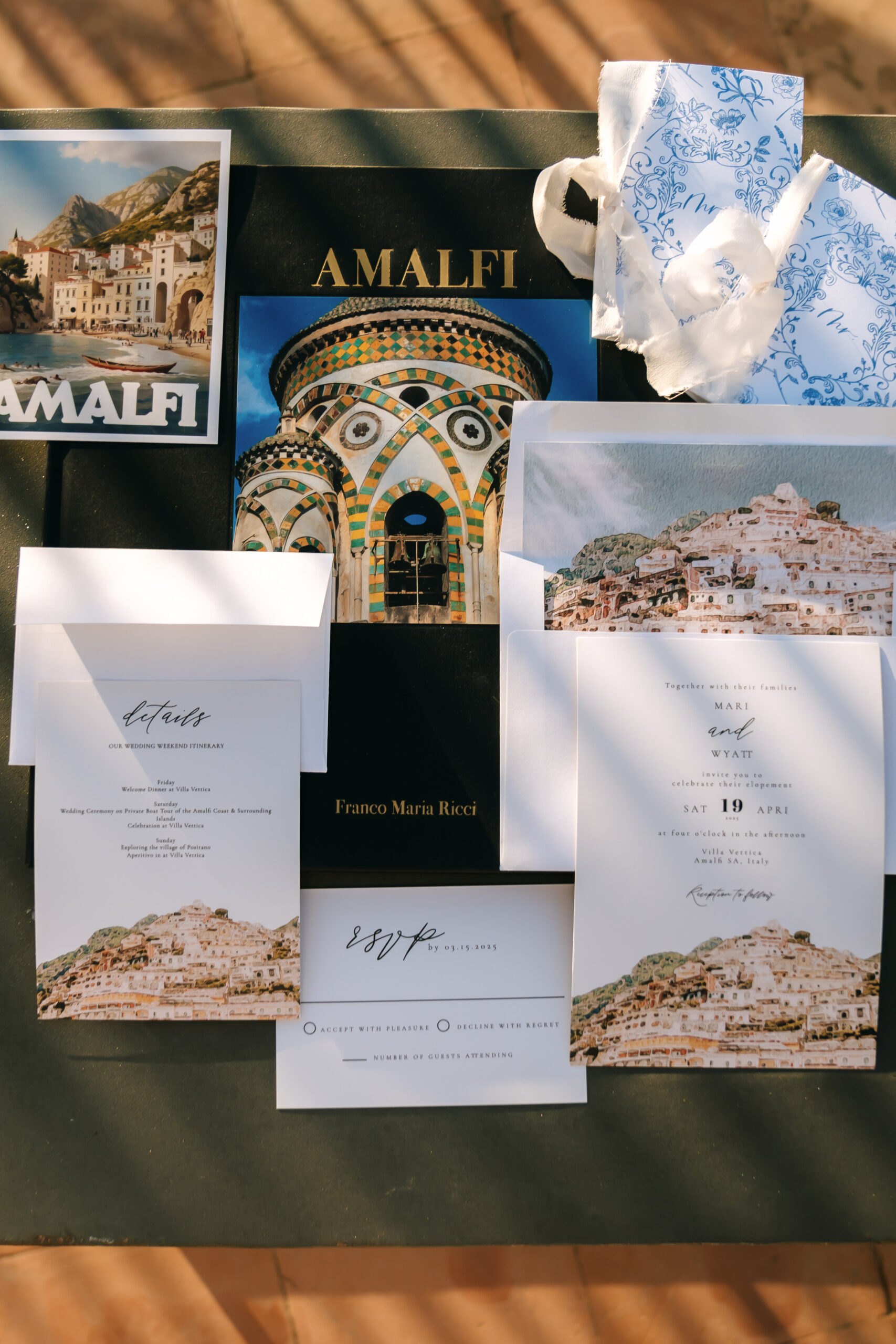 capri amalfi coast elopement
