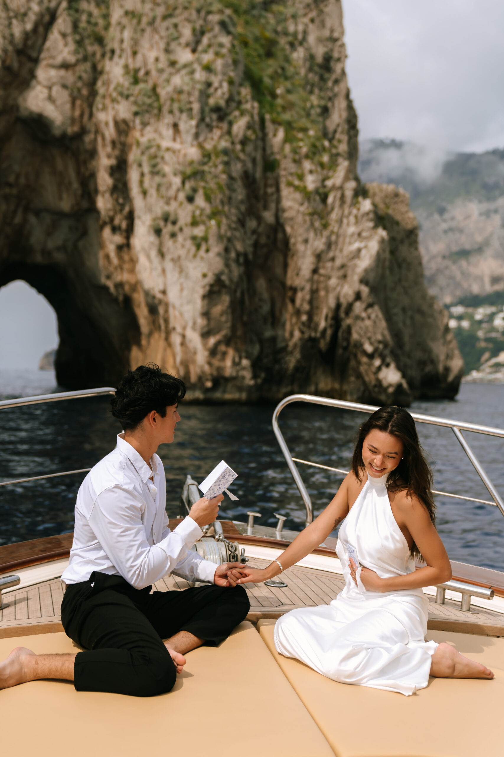 capri amalfi coast elopement