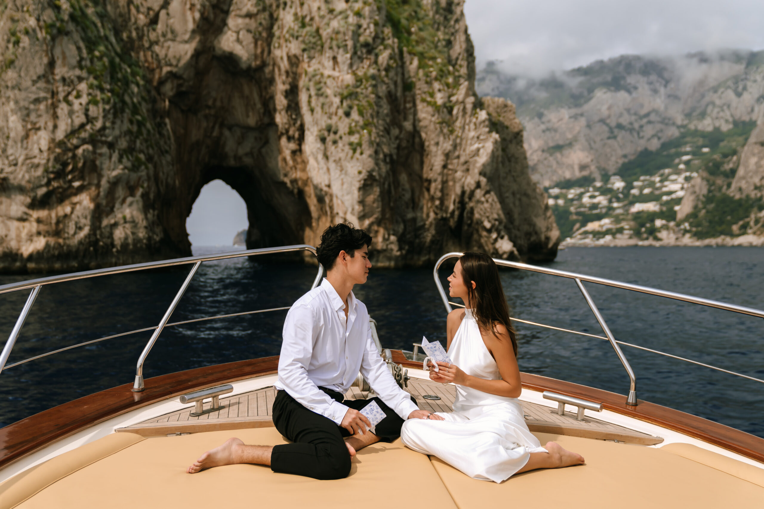 capri amalfi coast elopement
